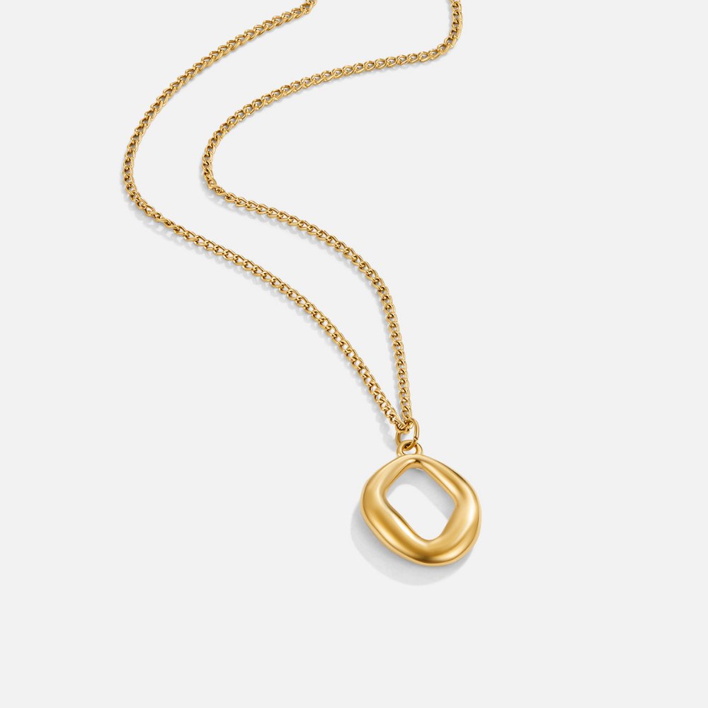 Zola Geometric Gold-Tone Necklace