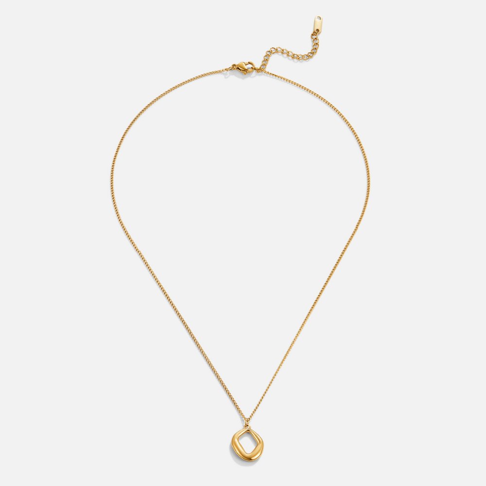 Zola Geometric Gold-Tone Necklace