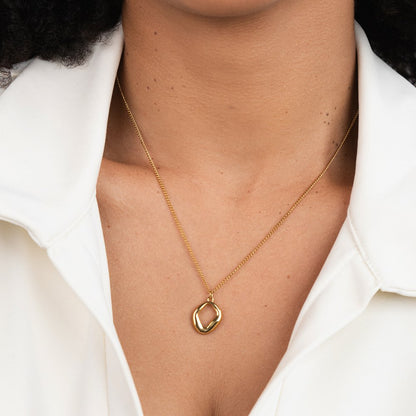 Zola Geometric Gold-Tone Necklace