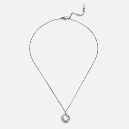 Zola Geometric Silver-Tone Necklace