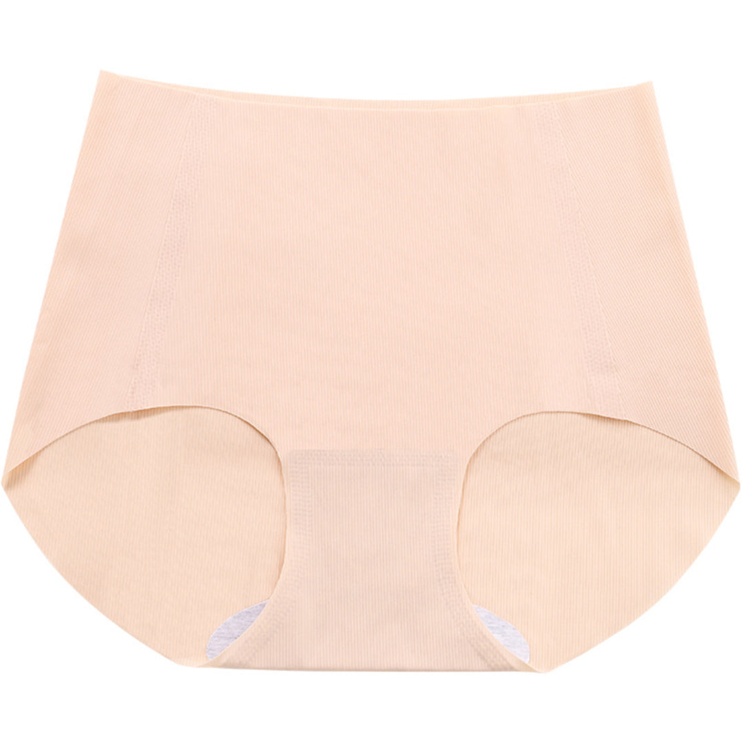 Medium-high waist breathable one-piece panties