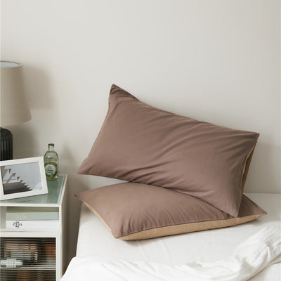 Solid color 100% cotton Pillowcase