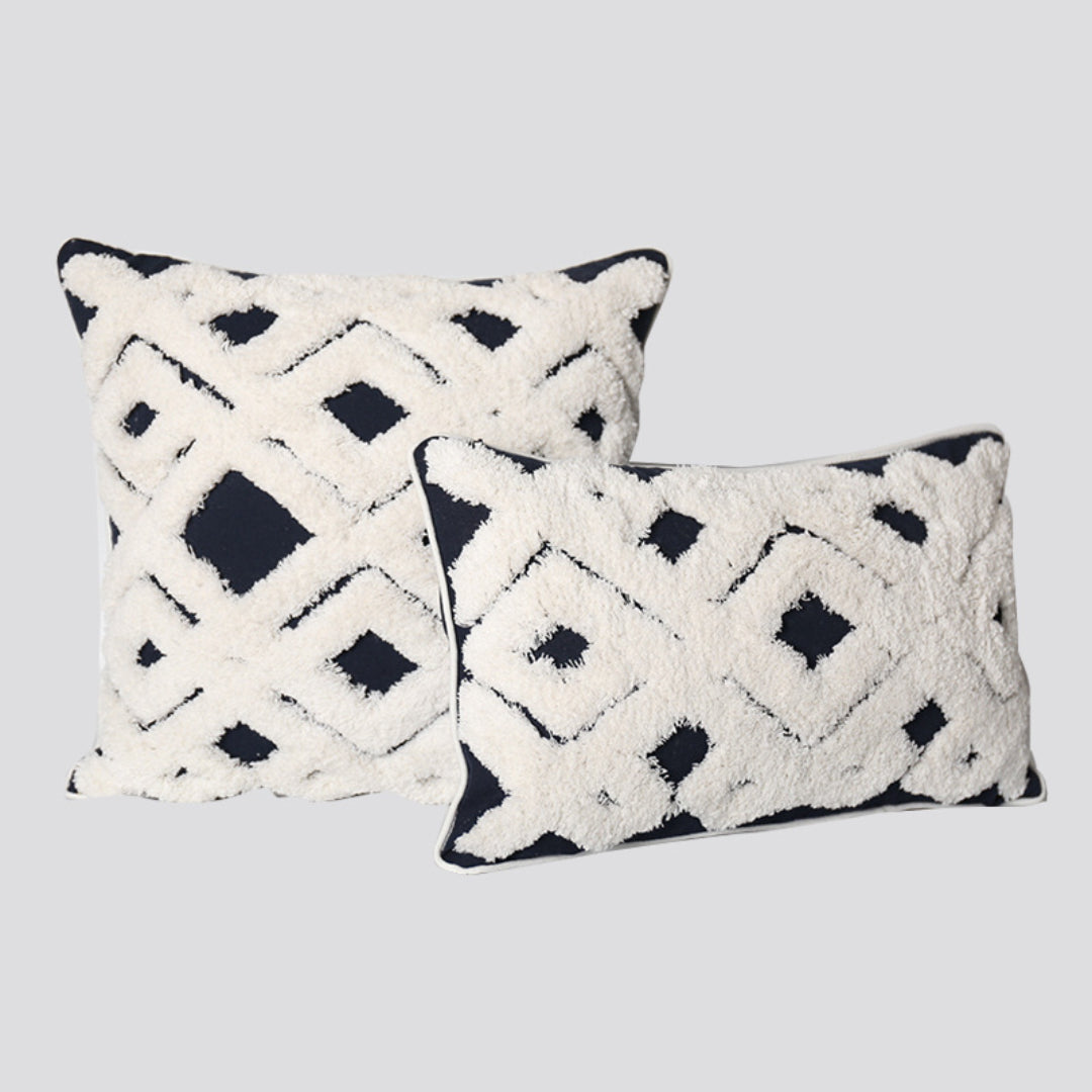 Moroccan style tufted Cushion Cover