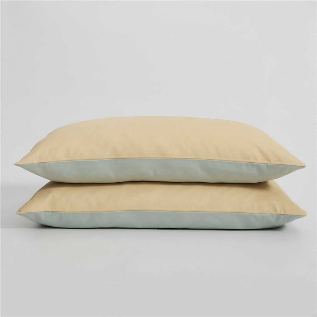 Solid color 100% cotton Pillowcase