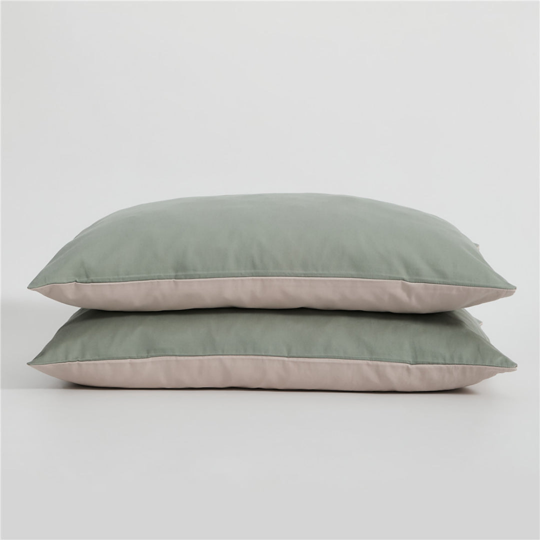 Solid color 100% cotton Pillowcase