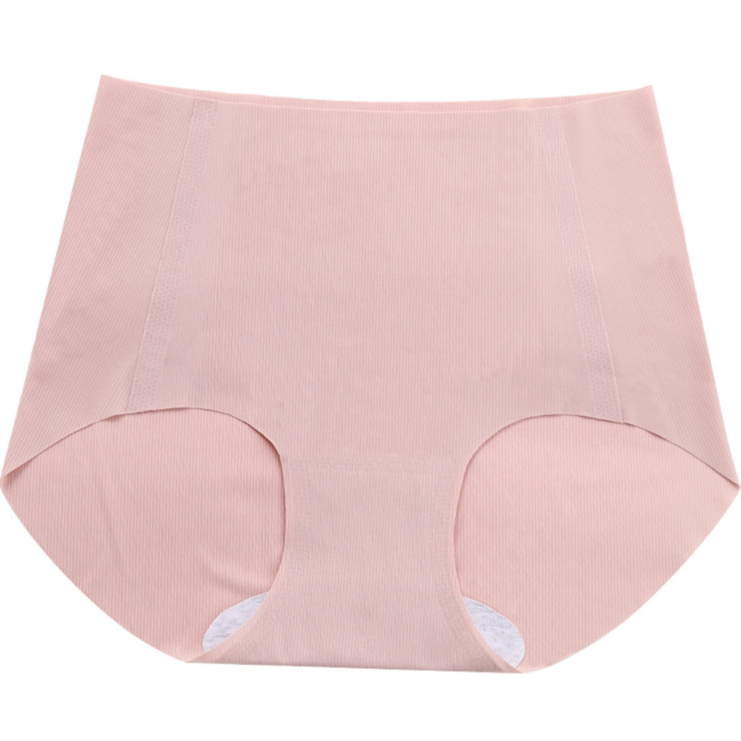 Medium-high waist breathable one-piece panties