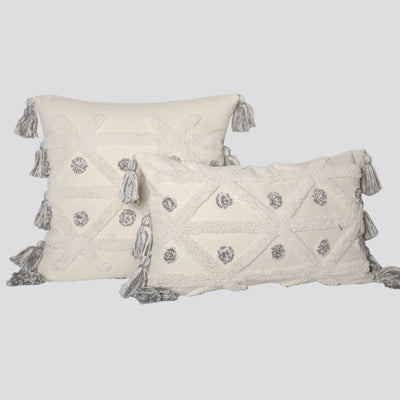 Moroccan style tufted Cushion Cover