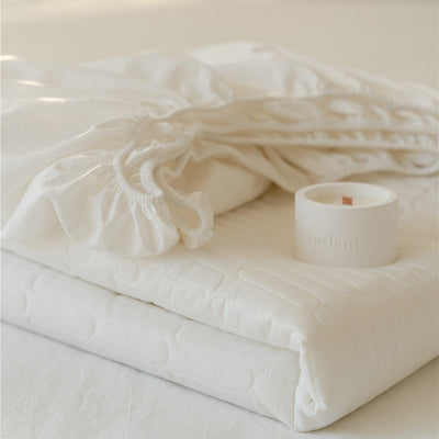 Thickened laminated cotton Fitted Sheet