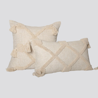 Moroccan style tufted Cushion Cover