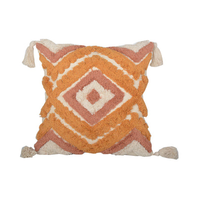 Bohemian tufted bright Cushion Cover