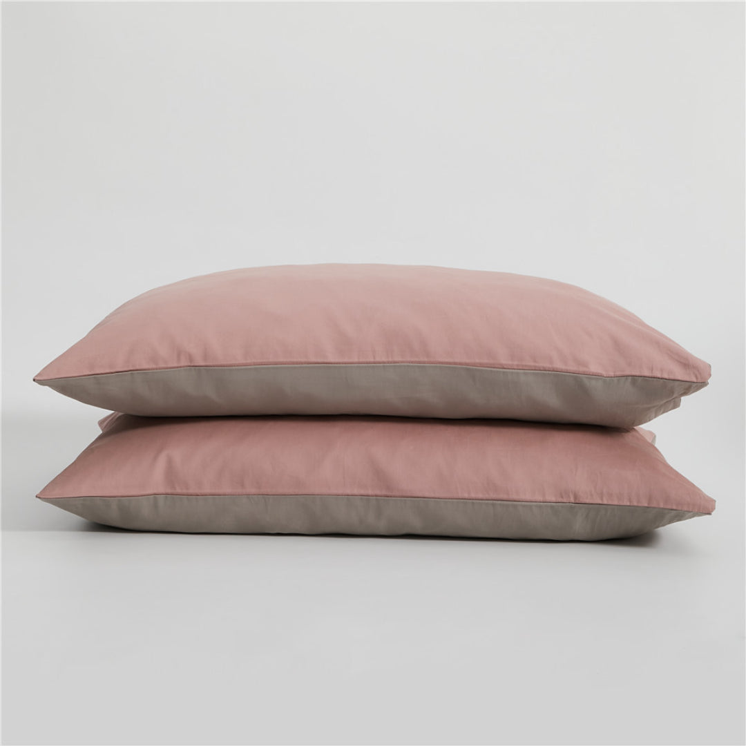 Solid color 100% cotton Pillowcase