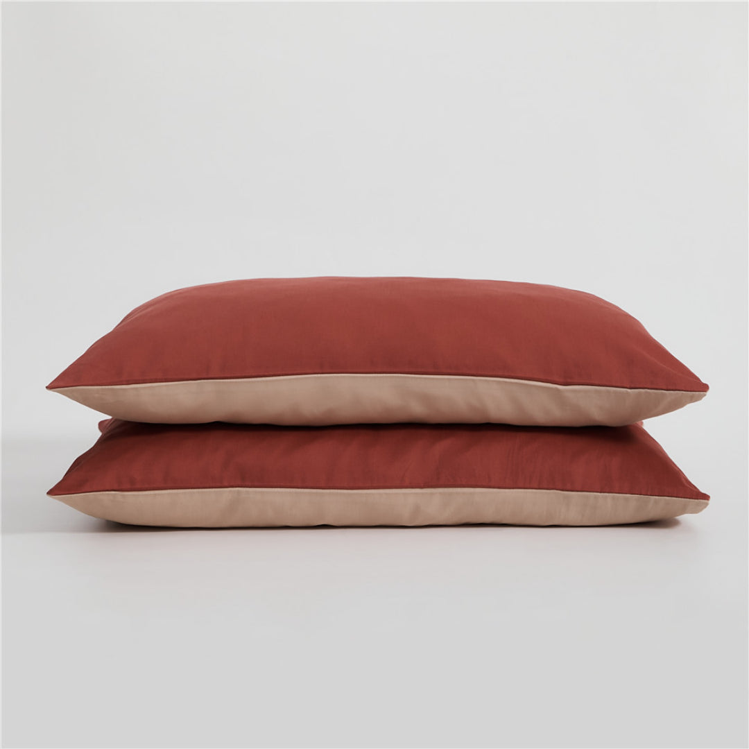 Solid color 100% cotton Pillowcase