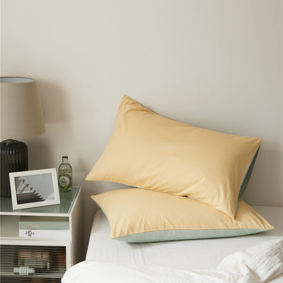 Solid color 100% cotton Pillowcase