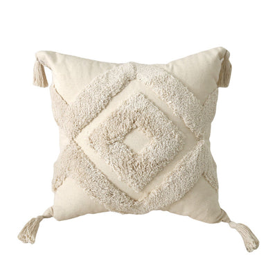 Bohemian tufted Cushion Cover