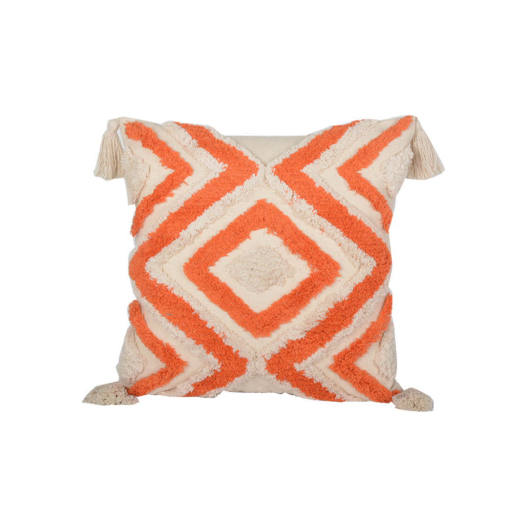 Bohemian tufted bright Cushion Cover