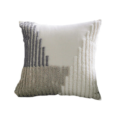 Tufted Print Cushion Cover