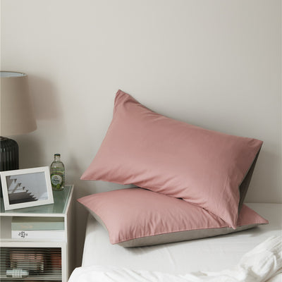 Solid color 100% cotton Pillowcase