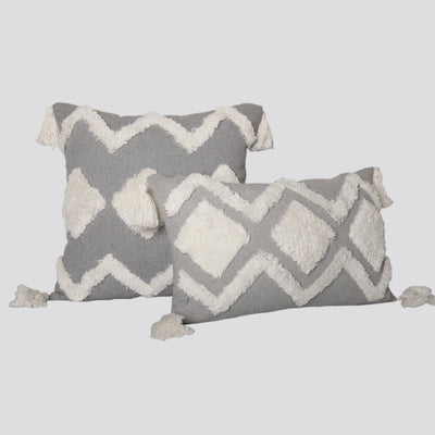 Moroccan style tufted Cushion Cover