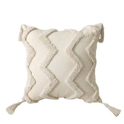 Bohemian tufted Cushion Cover